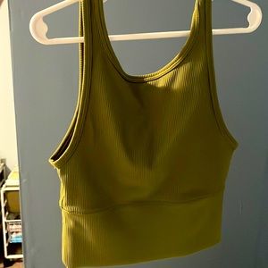 Power pivot tank top, size 0, lululemon, color: green